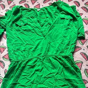 Old Navy Bright Green Top